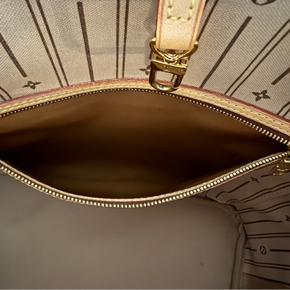 Louis Vuitton Classic Neverful MM monogram tote handbag purse - Picture 15 of 16